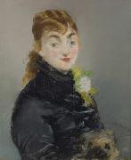 Edouard Manet Mery Laurent au carlin oil on canvas